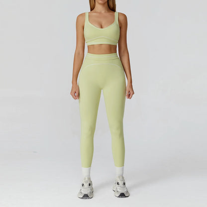 Yoga Set Gym Clothes Athletic Wear Fitness Set Tracksuits Yoga Suit For Women Sports Bra Gym Leggings Sportswear