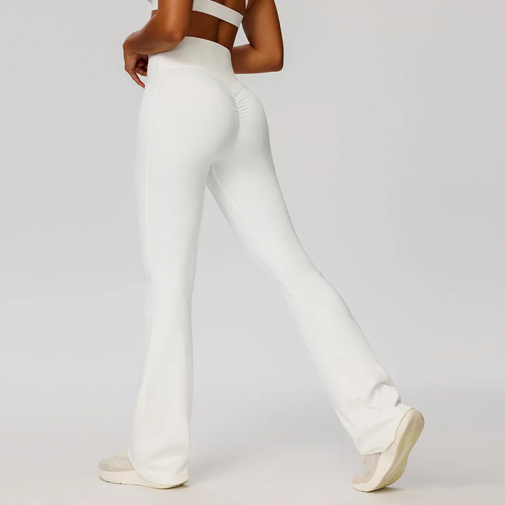 Women’s High-Waist Flare Yoga Pants – Butt Lift Bootcut Active Leggings