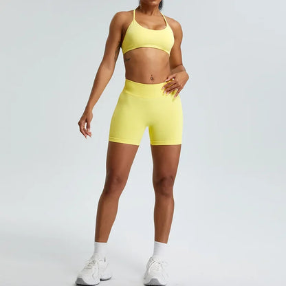 High Support Sports Bra for Women | Push-Up Gym & Workout Crop Top