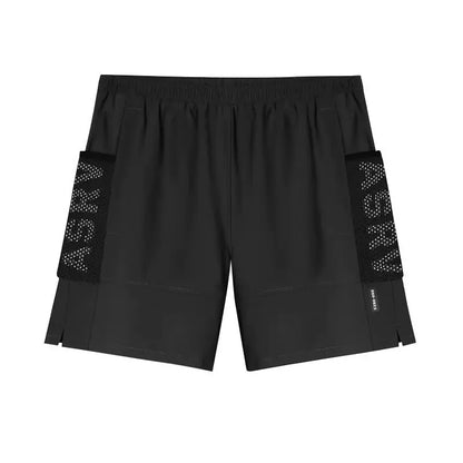 Men’s Performance Basketball Shorts – Quick-Dry Mesh Workout Shorts with Multi Pockets