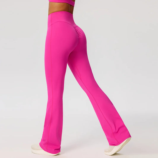 Women’s High-Waist Flare Yoga Pants – Butt Lift Bootcut Active Leggings