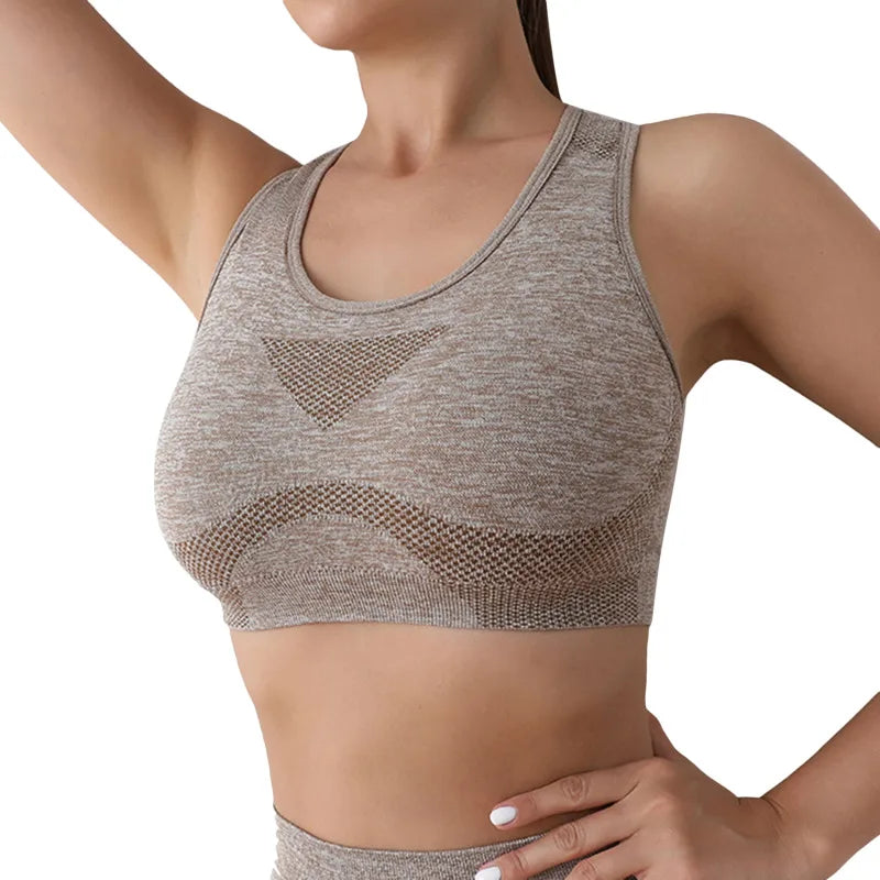 Push-Up Sports Bra for Women | Breathable Gym & Yoga Top