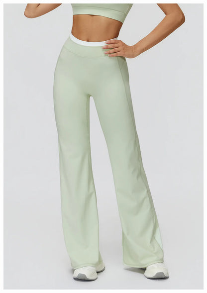 Women’s High-Waisted Flared Yoga Pants | Bootcut Bell-Bottom Activewear