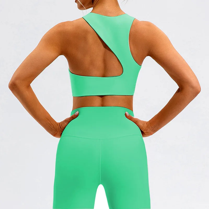 Women’s SculptFit One-Piece Sports Bra – Quick-Dry Gym & Running Vest