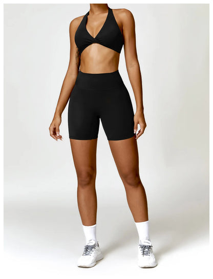 Women Seamless Yoga Set 2PCS Gym Workout Clothes for Female Push Up Bra High Waist Leggings Sexy Fitness Sportswear Sports Suits