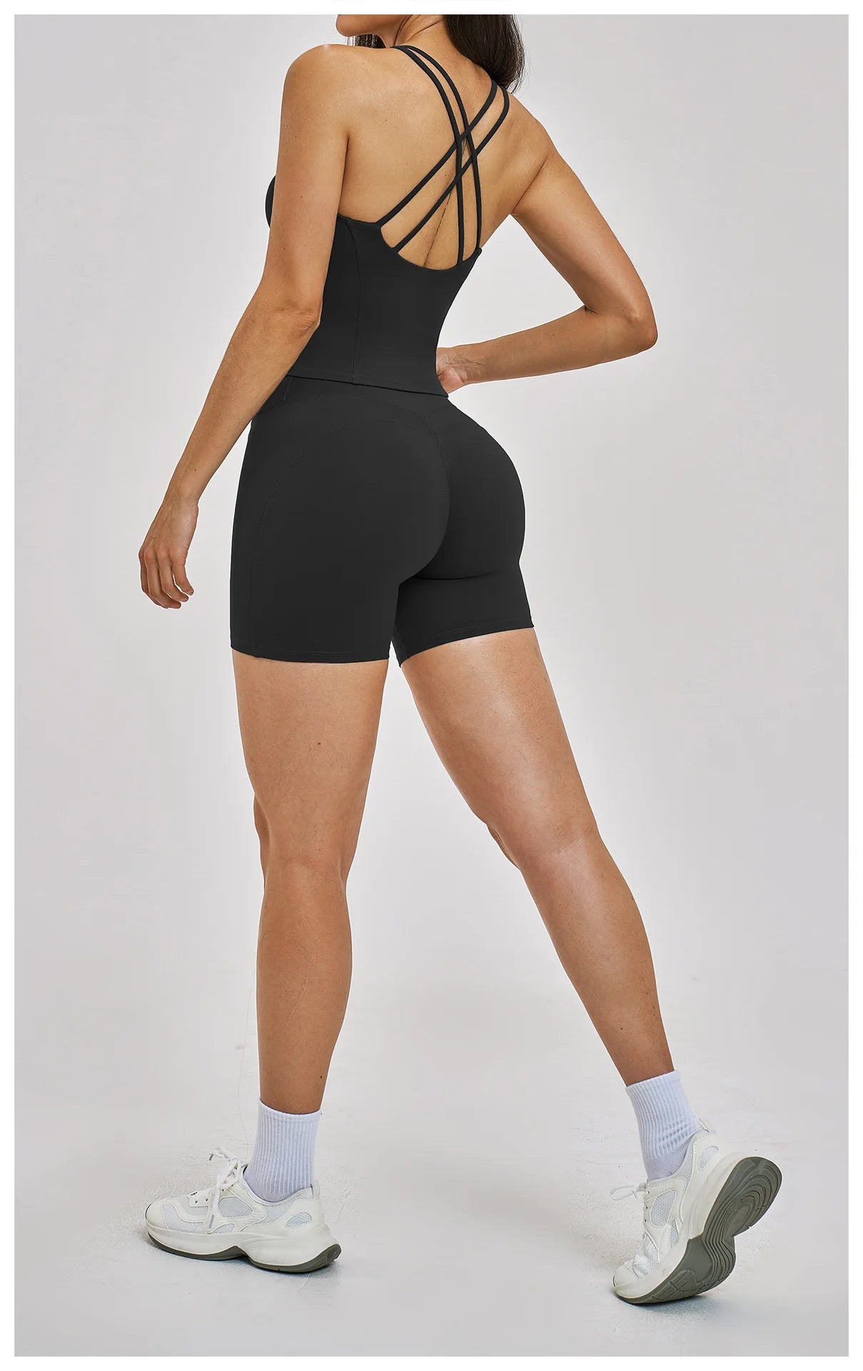 Women’s 2PCS Yoga Set – High Waist Leggings & Sports Bra Gym Workout Outfit