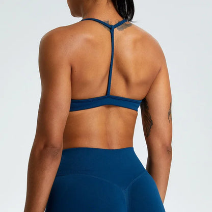High Support Sports Bra for Women | Push-Up Gym & Workout Crop Top