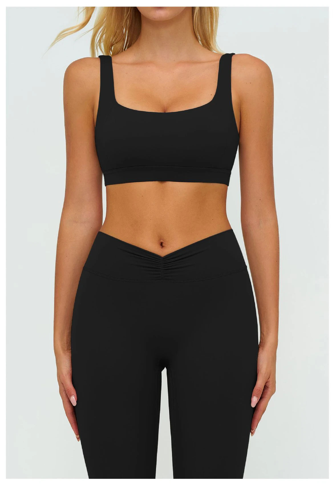 Women’s Fitness Sports Bra – Push-Up Breathable Gym & Yoga Wear