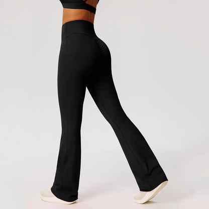 Women’s High-Waist Flare Yoga Pants – Butt Lift Bootcut Active Leggings