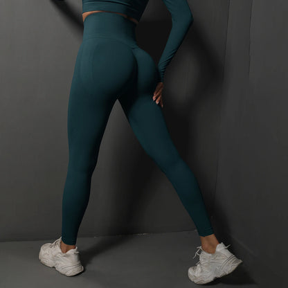 Seamless High-Waist Booty Lift Leggings – Sculpt & Shape Fit
