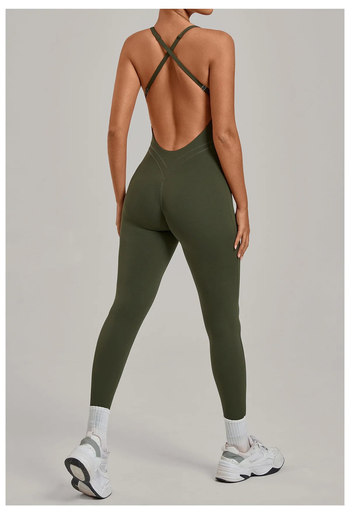 Women’s 2-Piece Gym Set – Padded Sports Bra & High-Waist Leggings Workout Outfit