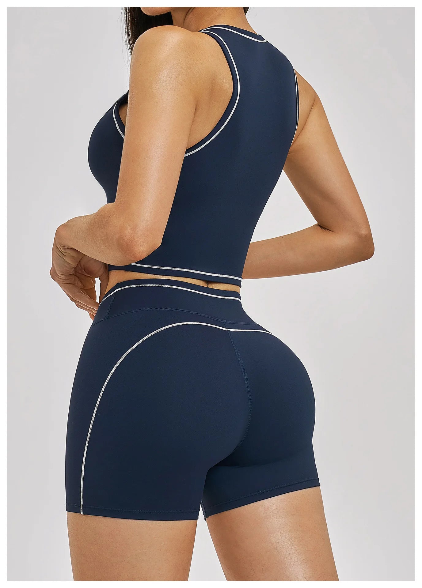 Women’s High Support Push-Up Sports Bra – Quick-Dry Workout Yoga Gym Tank