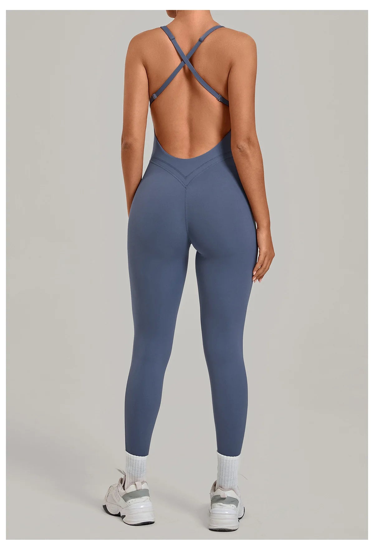 Women’s 2-Piece Gym Set – Padded Sports Bra & High-Waist Leggings Workout Outfit