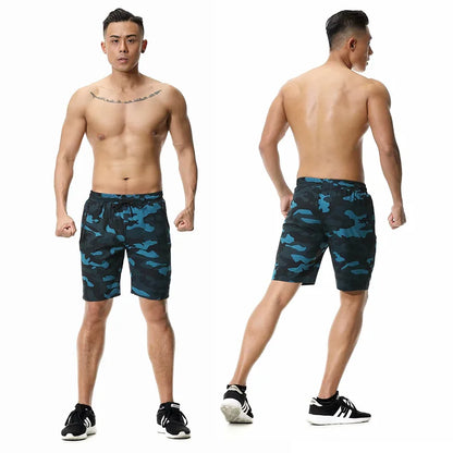 Men’s Quick-Dry Sports Shorts – Lightweight Running & Gym Shorts with Zipper Pockets