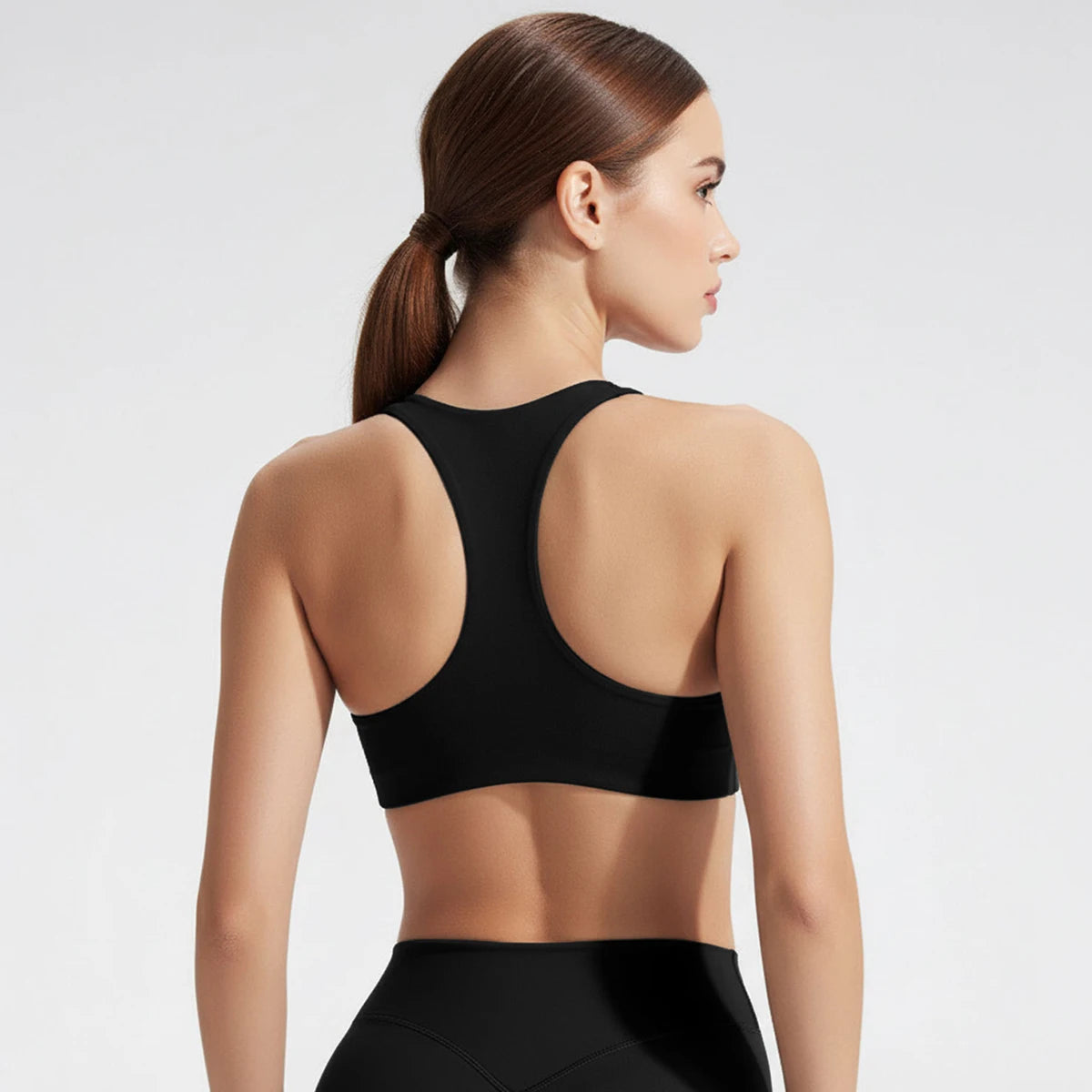 SoftMotion Y-Back Sports Bra – High Support Workout Top