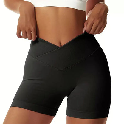 High Waist Gym Shorts for Women – Tummy Control & Sculpt Fit