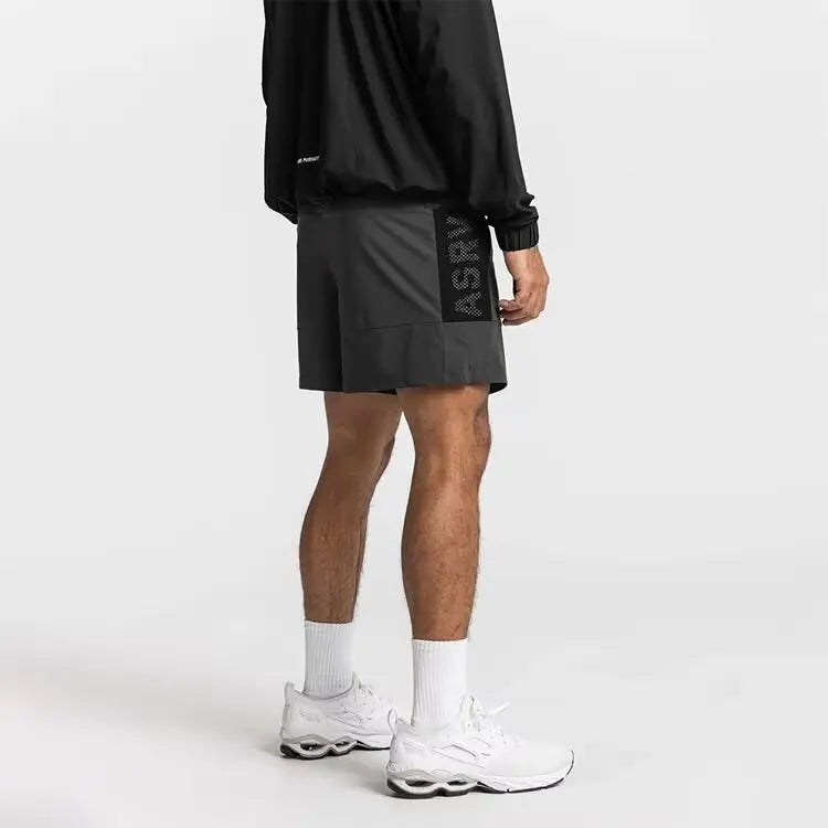 Men’s Performance Basketball Shorts – Quick-Dry Mesh Workout Shorts with Multi Pockets