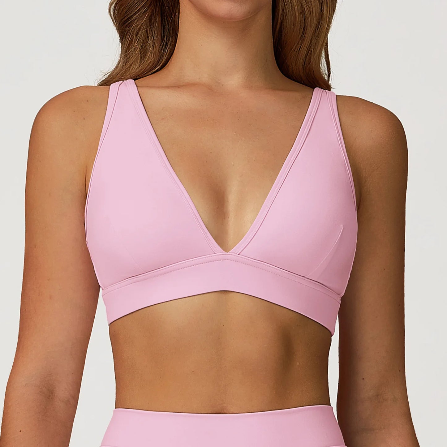Women’s Push-Up Sports Bra – Breathable Gym & Yoga Top for Running & Training