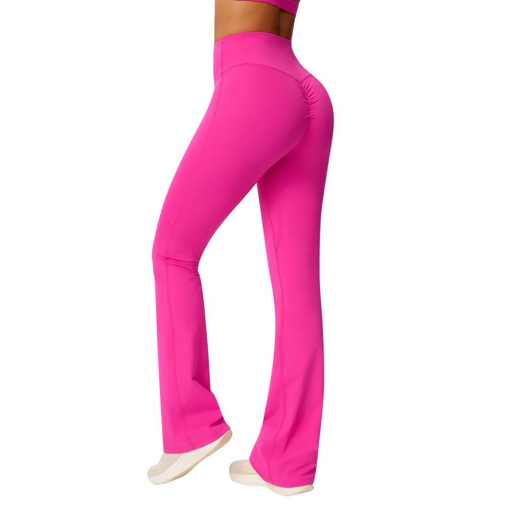 Women’s High-Waist Flare Yoga Pants – Butt Lift Bootcut Active Leggings