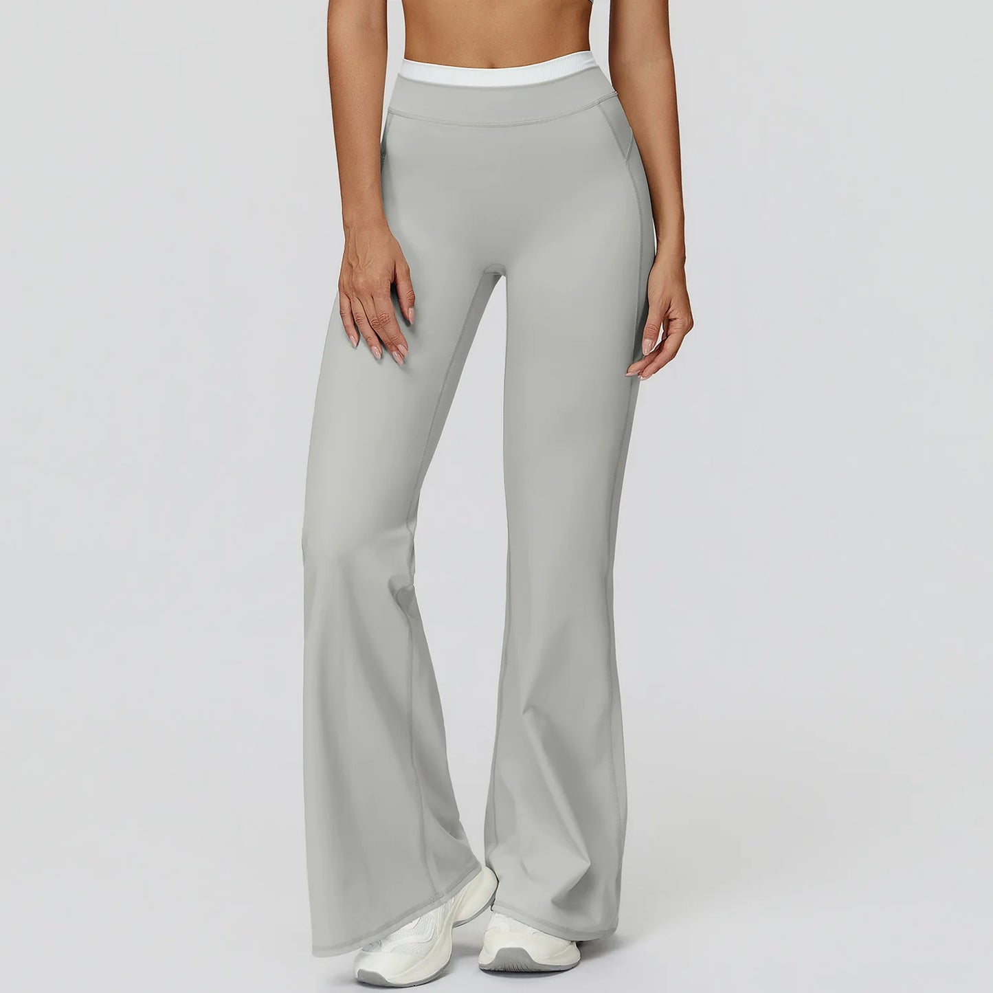 Women’s High-Waisted Flared Yoga Pants | Bootcut Bell-Bottom Activewear