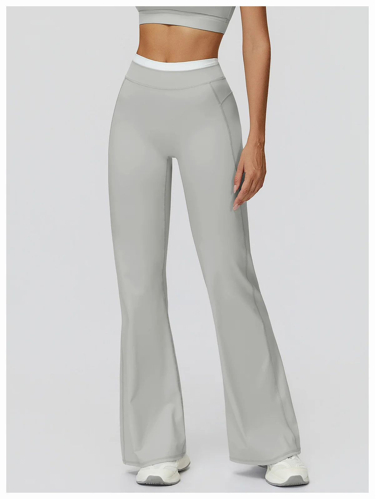 Women’s High-Waisted Flared Yoga Pants | Bootcut Bell-Bottom Activewear