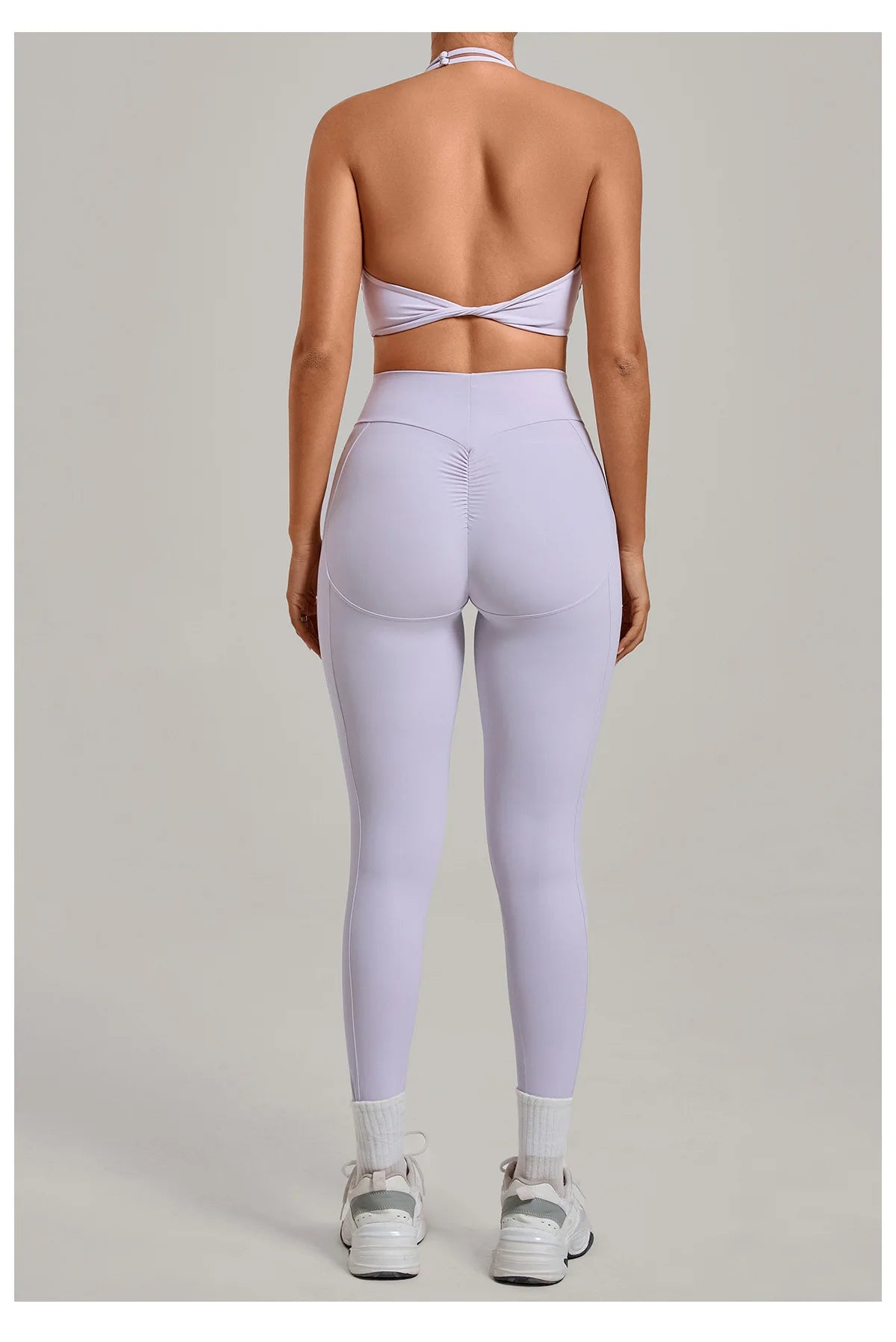 Women’s Push-Up Sports Bra & Leggings Set – High Waist Gym & Yoga Workout Outfit