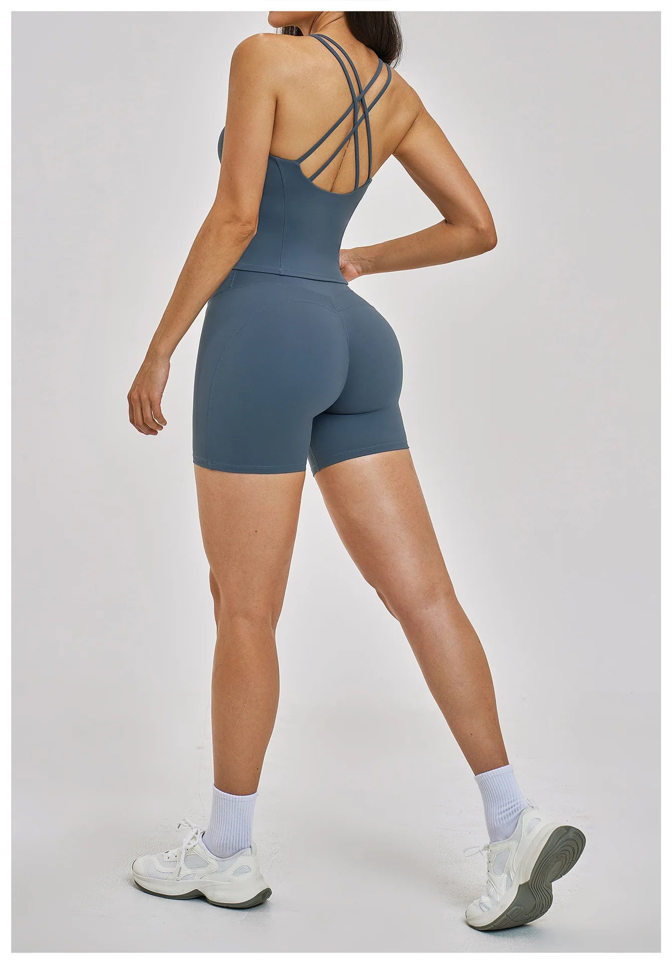 Women’s 2PCS Yoga Set – High Waist Leggings & Sports Bra Gym Workout Outfit