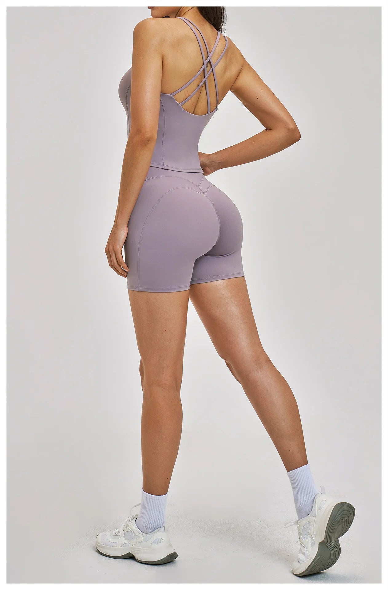 Women’s 2PCS Yoga Set – High Waist Leggings & Sports Bra Gym Workout Outfit