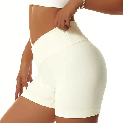High Waist Gym Shorts for Women – Tummy Control & Sculpt Fit