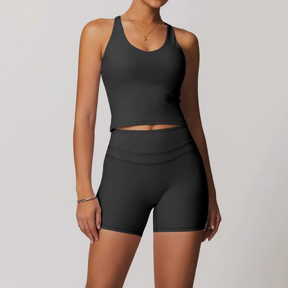 2 Pieces Sportswear Women Yoga Set Gym Clothes Sportswear Yoga Suits Fitness Set Tracksuits Sports Bra Gym High Waist Leggings