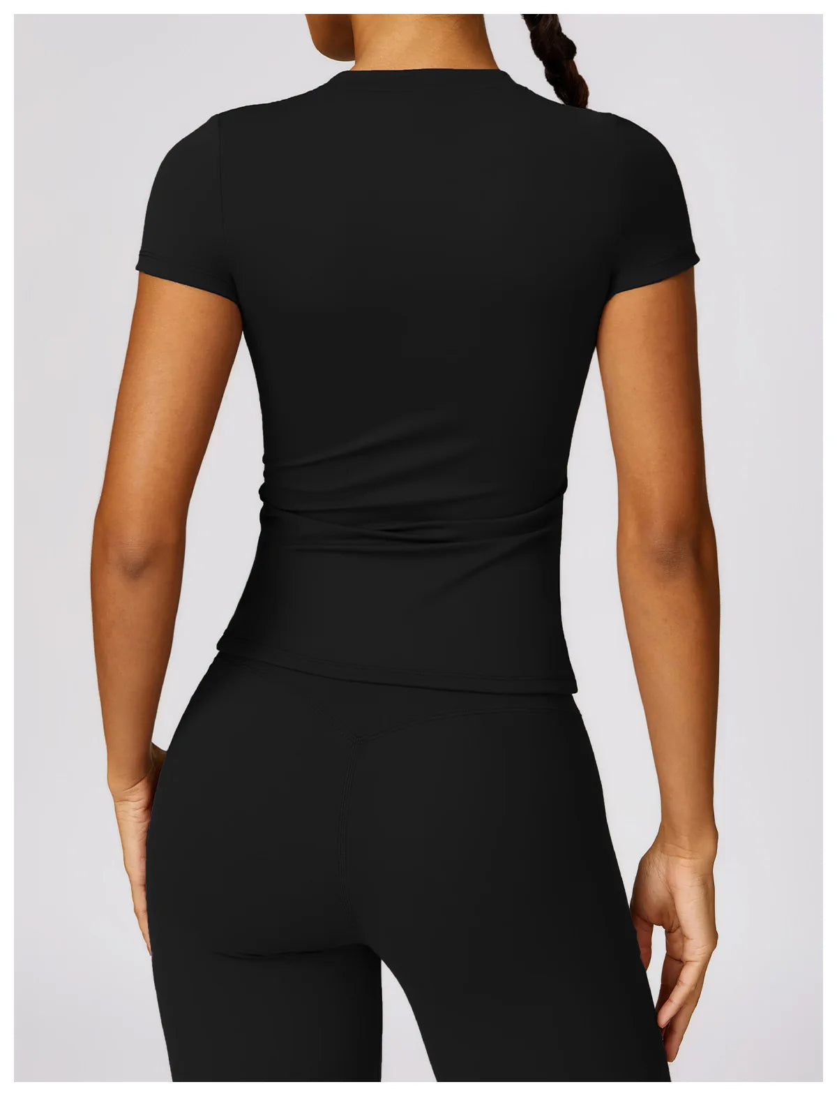 Women’s Athletic Gym T-Shirt – Breathable Quick-Dry Running & Workout Top