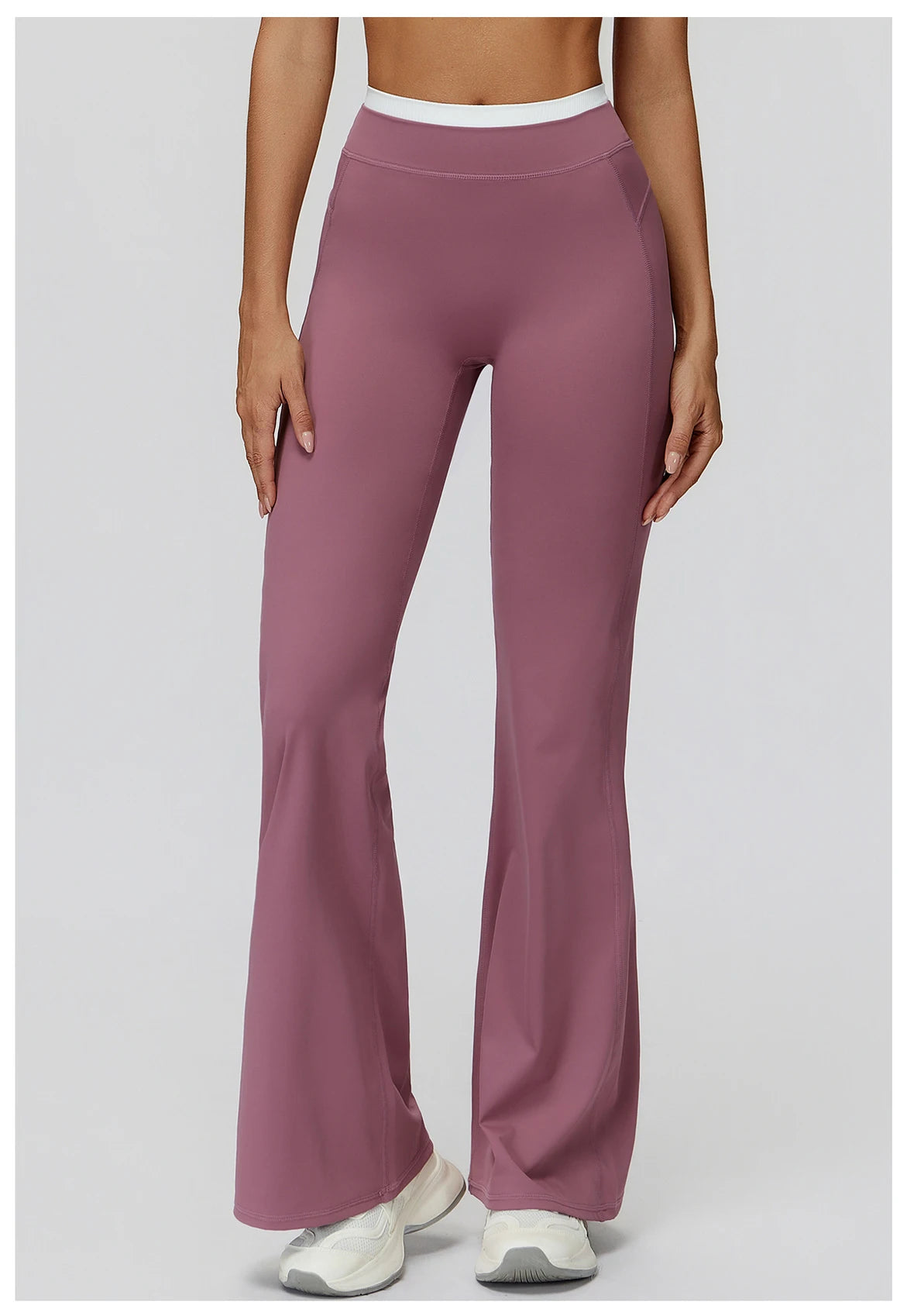 Women’s High-Waisted Flared Yoga Pants | Bootcut Bell-Bottom Activewear