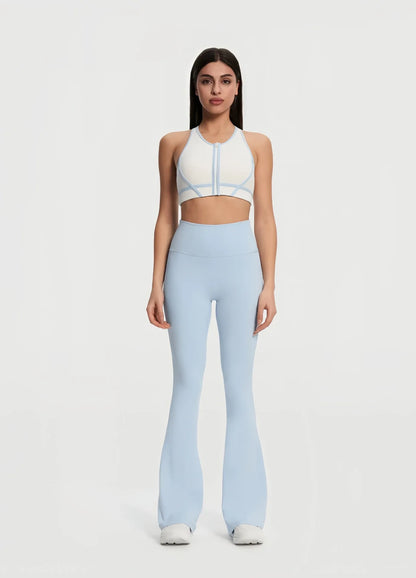 Women's Nude Feel 2-Piece Gym Set – Beauty Back Sportswear for Running & Training