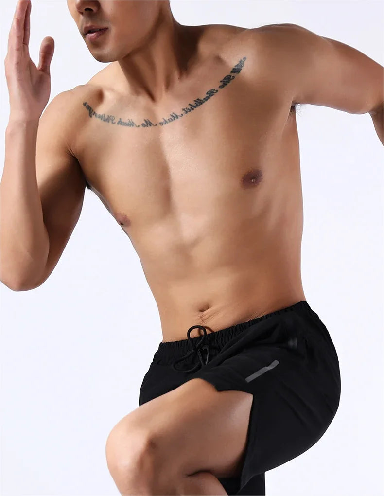 Men’s Athletic Basketball Shorts – Breathable Gym, Running & Training Wear
