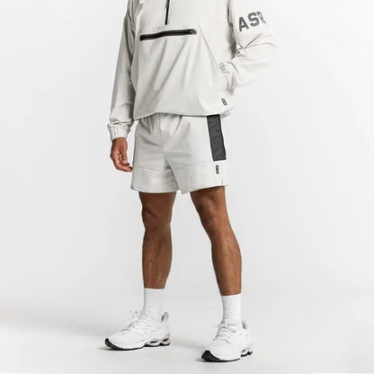 Men’s Performance Basketball Shorts – Quick-Dry Mesh Workout Shorts with Multi Pockets