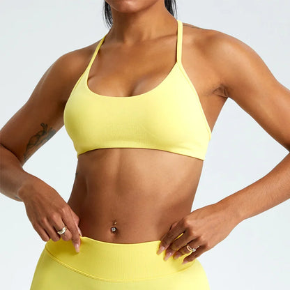 High Support Sports Bra for Women | Push-Up Gym & Workout Crop Top