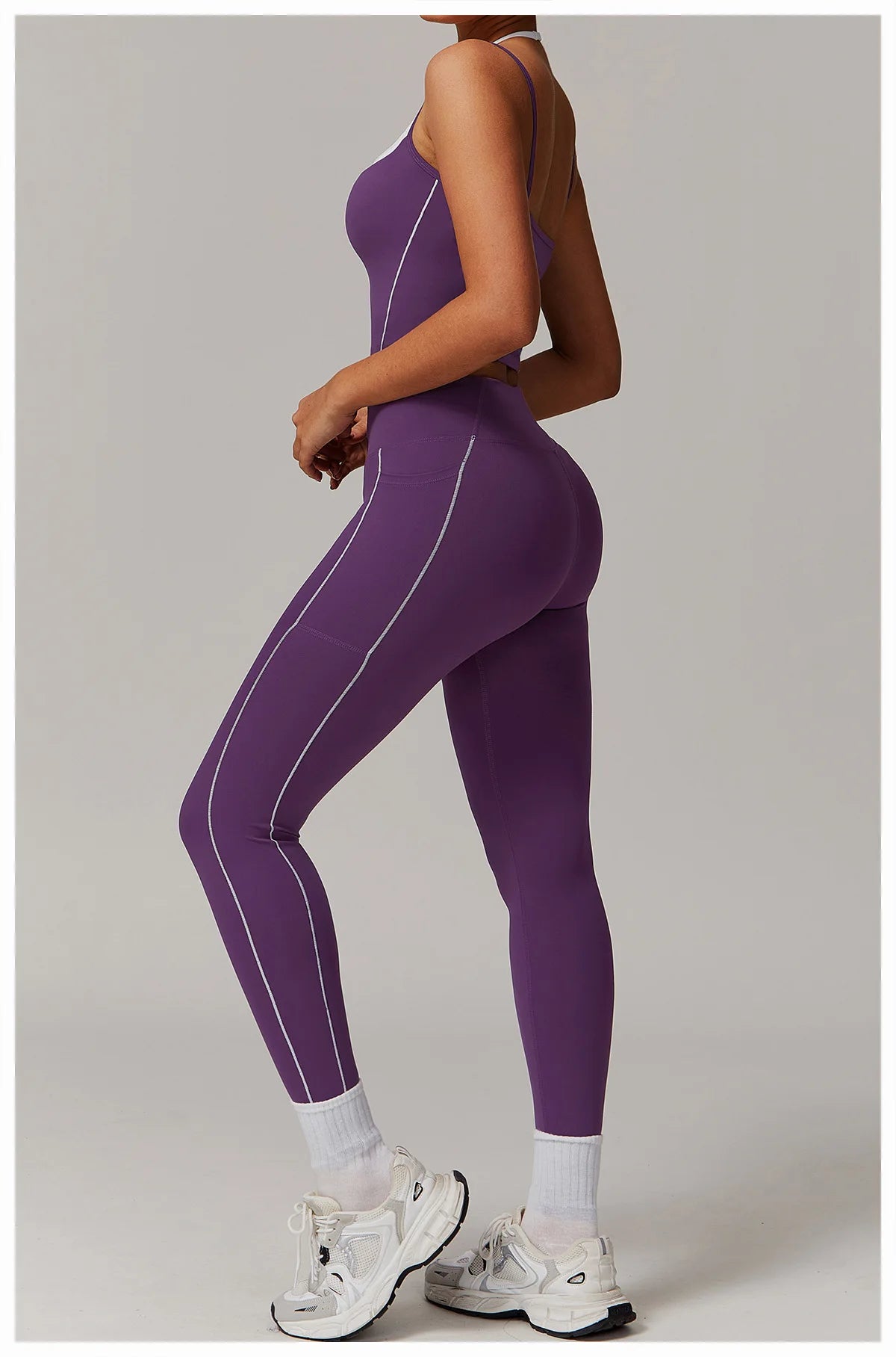 Women’s High-Waist Booty Lift Gym Leggings – Sculpting Push-Up Workout Tights