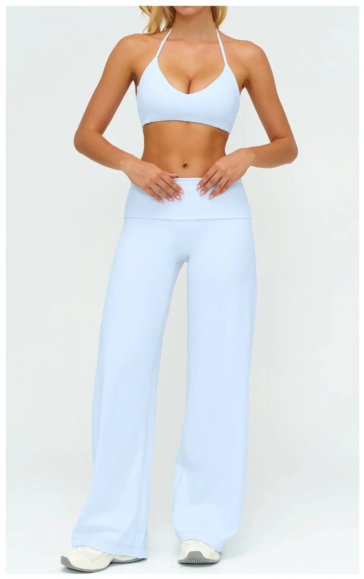 Women's Loose Fit Sportswear Set – Breathable Gym Clothes for Yoga & Outdoor Sports