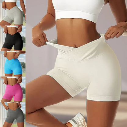 High Waist Gym Shorts for Women – Tummy Control & Sculpt Fit