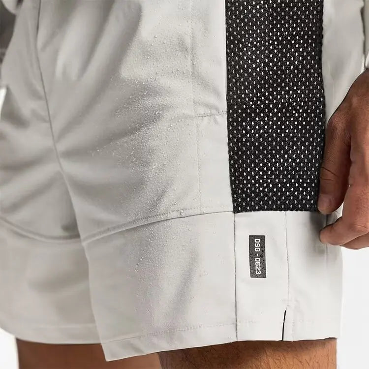 Men’s Performance Basketball Shorts – Quick-Dry Mesh Workout Shorts with Multi Pockets