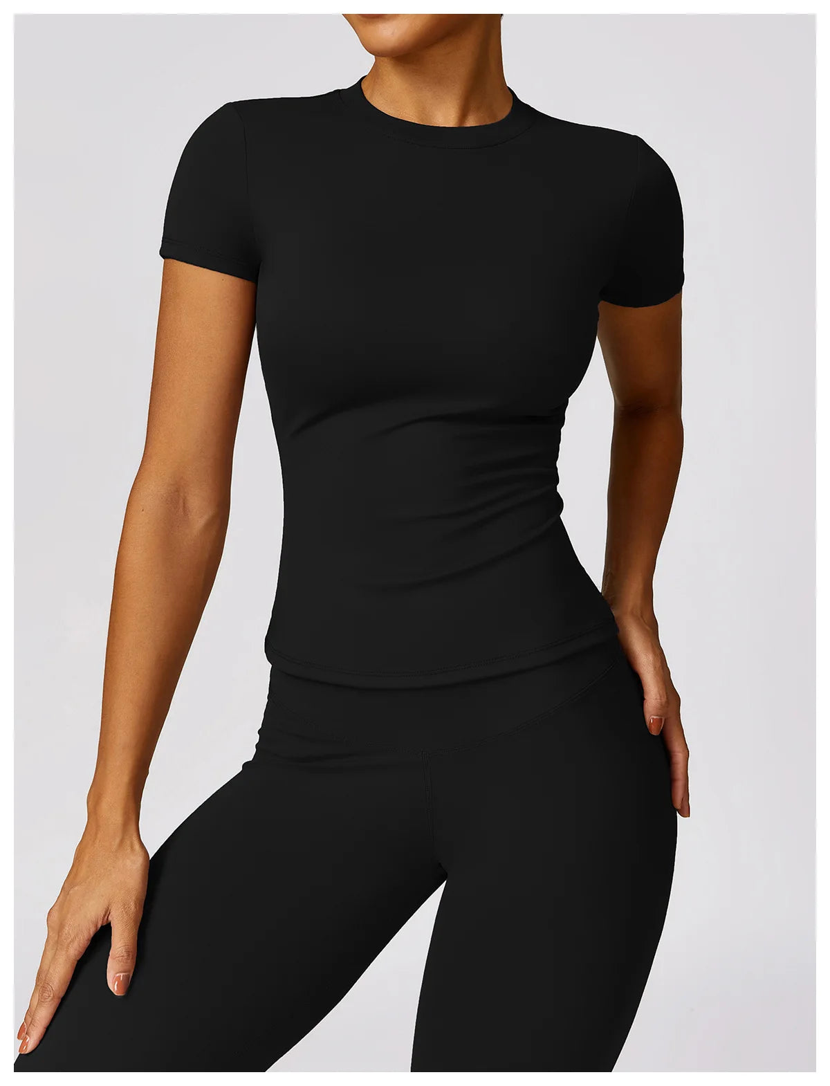 Women’s Athletic Gym T-Shirt – Breathable Quick-Dry Running & Workout Top