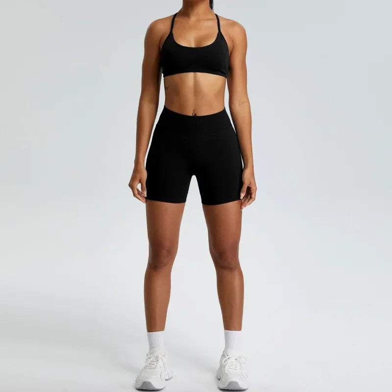 High Support Sports Bra for Women | Push-Up Gym & Workout Crop Top
