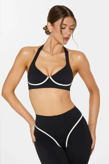 Seamless Zip Jacket Set for Women – Body Sculpting Yoga & Gym Outfit