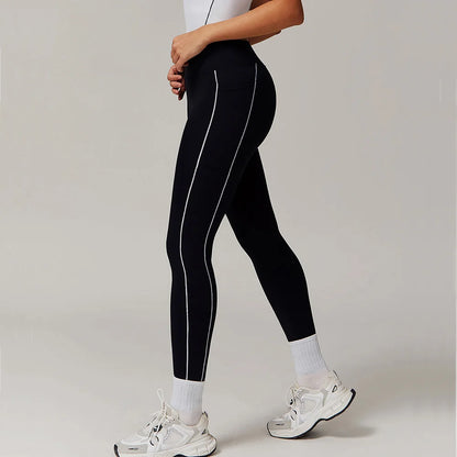 Women’s High-Waist Booty Lift Gym Leggings – Sculpting Push-Up Workout Tights