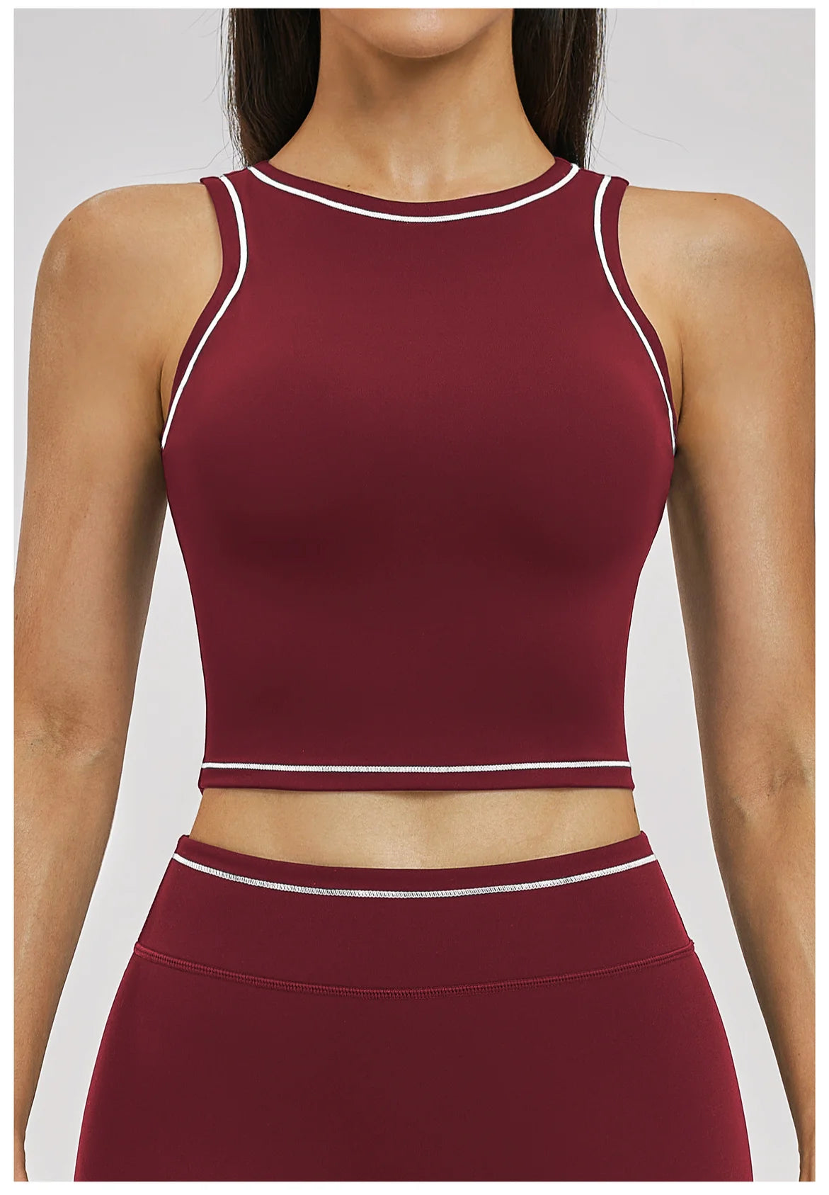 Women’s High Support Push-Up Sports Bra – Quick-Dry Workout Yoga Gym Tank