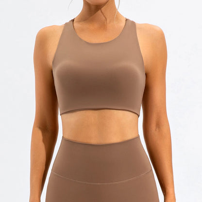 Women’s SculptFit One-Piece Sports Bra – Quick-Dry Gym & Running Vest