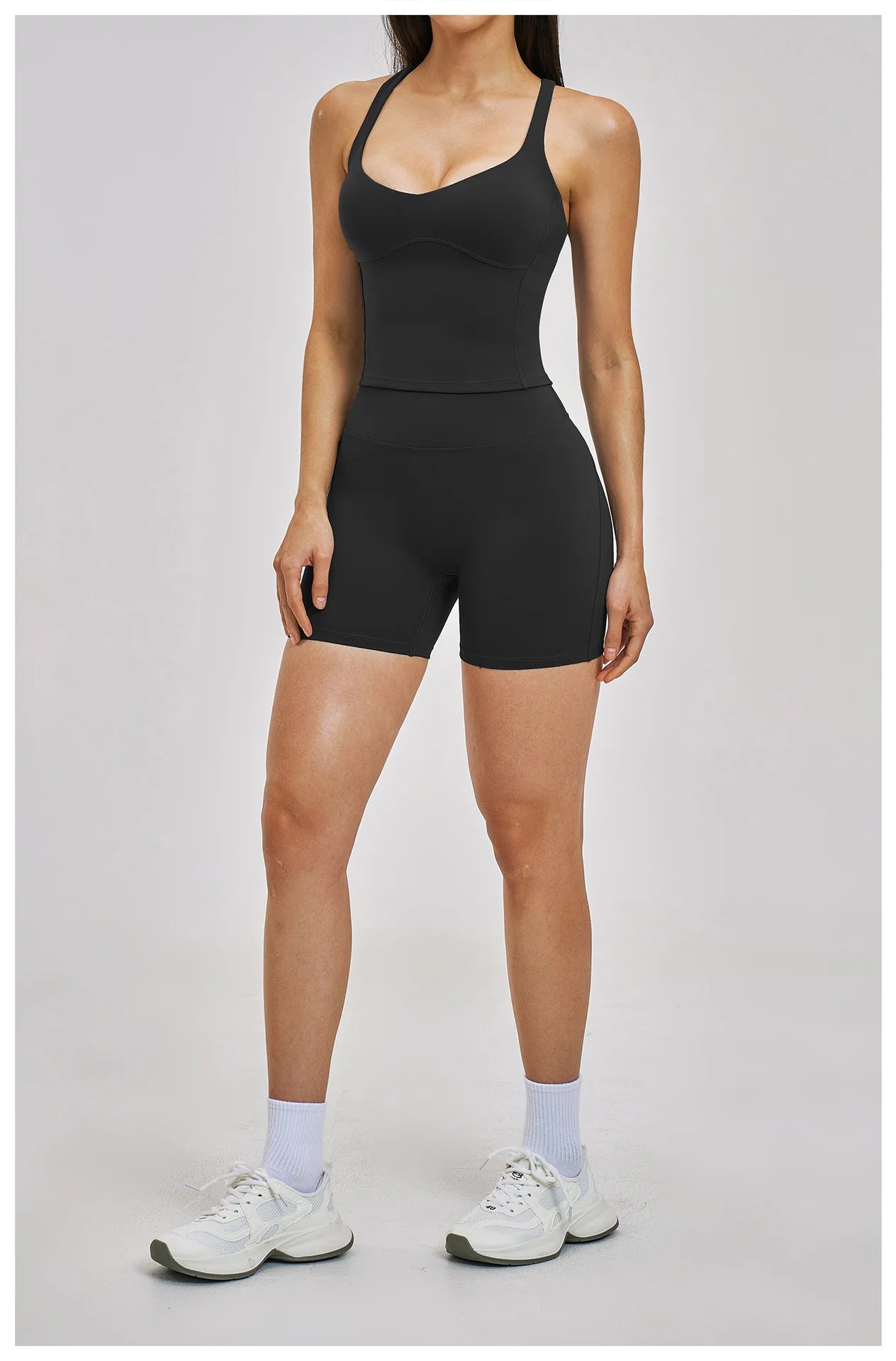 Women’s 2PCS Yoga Set – High Waist Leggings & Sports Bra Gym Workout Outfit