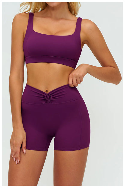 Women’s Fitness Sports Bra – Push-Up Breathable Gym & Yoga Wear