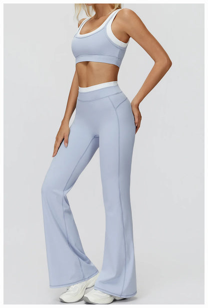 Women’s High-Waisted Flared Yoga Pants | Bootcut Bell-Bottom Activewear