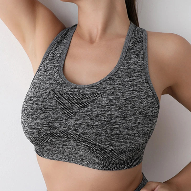 Push-Up Sports Bra for Women | Breathable Gym & Yoga Top